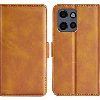 EIDERWOOD Motorola Edge 50 Neo Wallet Flip Læder Cover m. Pung - Gul