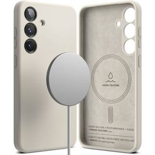 Ringke Silicone Magnetic Case Samsung Galaxy S25 Plus Stone
