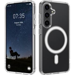 EIDERWOOD Samsung Galaxy S25+ (Plus) Fleksibelt Plast Bagside Cover - MagSafe Kompatibel - Gennemsigtig