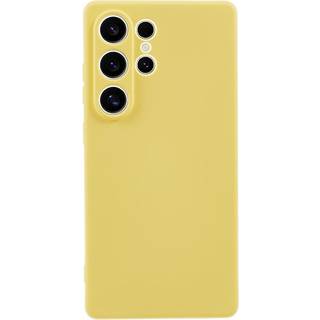 EIDERWOOD Samsung Galaxy S25 Ultra Foret Fleksibelt Plast Bagside Cover - Gul