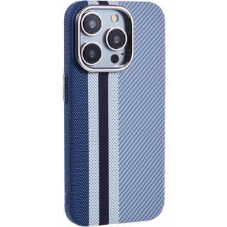 EIDERWOOD Mønstret Carbon Cover - iPhone 15 Pro - MagSafe Kompatibel - Dark ZigZag Pattern