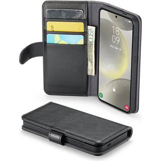 Mobique Ægte Læderetui Samsung Galaxy S25 Sort