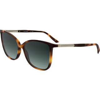 Calvin Klein Kvinde CK25504S 240 Solbriller Bio-injekt Havana Sommerfugl Normal