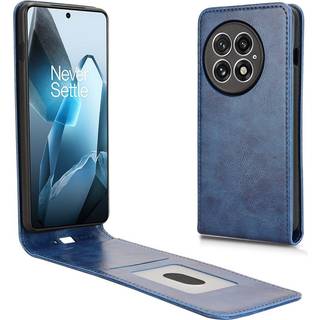 OnePlus 13 - EIDERWOOD Vegansk Læder Flip Cover m. Kortlomme - Blå