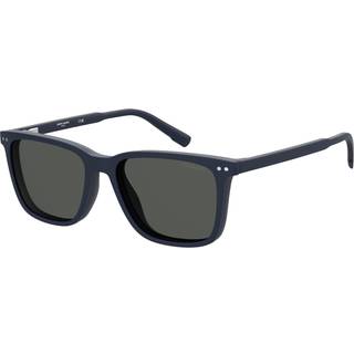 Pierre Cardin Mand P.C. 6280/CS FLL/M9 Solbriller Acetat Blå Grå Firkantet Polariseret