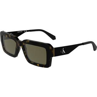 Calvin Klein Unisex CKJ25606S 242 Solbriller Acetat Havana Firkantet Normal