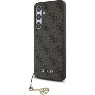 Samsung Galaxy S24 FE Guess 4G Charms Collection Hybrid Cover - Brun