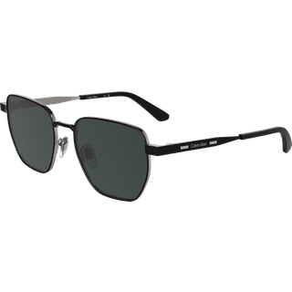 Calvin Klein Unisex CK25100S 002 Solbriller Metal Sort Firkantet Normal