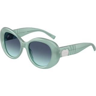 Tiffany & Co. TF4228F Asian Fit 83739S 52 Solbriller Kvinder Blue - Opal Light Blue - 52mm