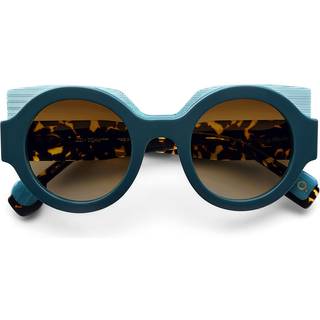 Etnia Barcelona Izzi TQHV 48 Solbriller Kvinder Blue - Turquoise Blue - 48mm