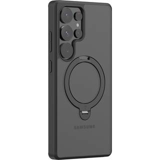 TORRAS - Samsung Galaxy S25 Ultra - Hybrid Cover m. Kickstand - MagSafe Kompatibel - Sort