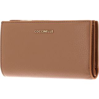 Coccinelle Metallic Soft Pung lysebrunt