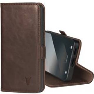 Galaxy S25 Leather Case (with Stand function) - Dark Brown