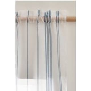 Catherine Lansfield Catherine Lansfield Harbour Stribet Slot Top Voile Gardiner Slot Header Panel