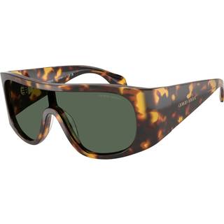 Giorgio Armani Mand AR8222U 509271 Solbriller Acetat Skildpadde Grøn Firkantet Normal