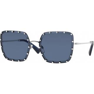Valentino Kvinde VA2052 300680 Solbriller Metal Blå Blå Firkantet Normal