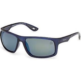 Timberland Mand TB00034 90D Solbriller Injiceret Blå Røg Firkantet Polariseret