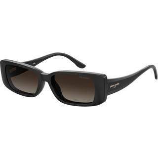 Pierre Cardin Kvinde P.C. 8534/CS 807/LA Solbriller Acetat Sort Brun Firkantet Polariseret Skygge
