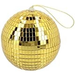 Guld discokugle, 15 cm