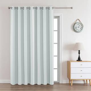 JoyDeco White Curtains 90 tommer lange 1 panel Termisk isoleret lange gardiner og gardiner 1 stykke v?relse m?rkere gardiner til stue sovev?relse