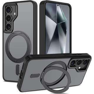 Tech-Protect MagRing Cover - Samsung Galaxy S25 - MagSafe Kompatibel - Mat Sort