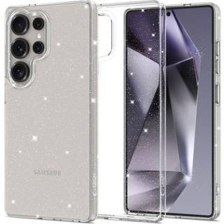 Samsung Galaxy S25 Ultra Tech-Protect FlexAir Glitter TPU Cover - Gennemsigtig