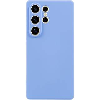 EIDERWOOD Samsung Galaxy S25 Ultra Foret Fleksibelt Plast Bagside Cover - Lyseblå