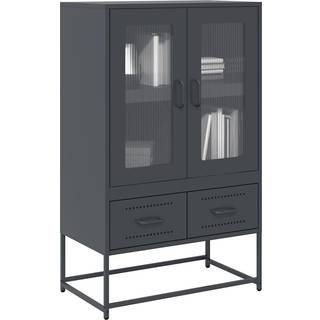 skab 68x39x111,5 cm stål antracitgrå