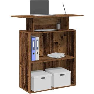 Receptionsskranke 100x40x104 Cm Konstrueret Træ - Gammelt træ