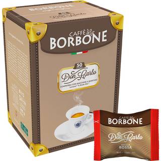 Caffè Borbone | Don Carlo Miscela Rossa - 50 kapsler til Lavazza A Modo Mio