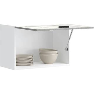 køkkenvægskab Porto konstrueret træ grå sonoma