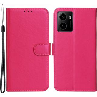 HMD Pulse/Pro/Plus - EIDERWOOD Læder Cover m. Pung & Strop - Lyserød