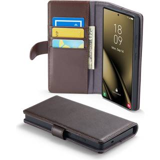 Mobique Ægte Læderetui Samsung Galaxy S25 Ultra Brun