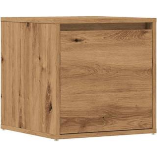 opbevaringsskab 40,5x40x40 cm konstrueret træ kunsteg