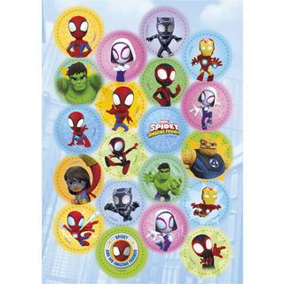 Spidey, Kage Print Ø3,4cm - Dekora