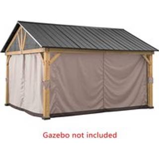 Sunjoy gardin til lysthus 404 x 465 cm