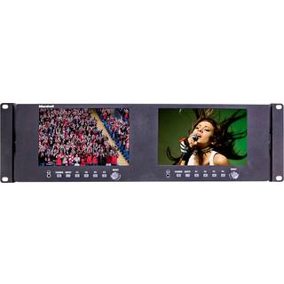 Marshall ML-702 Dual 7" LCD Rackmount Monitor (3 RU)