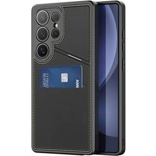 DUX DUCIS Samsung Galaxy S25 Ultra Magnetisk Lommebokcover med stativ - Sort