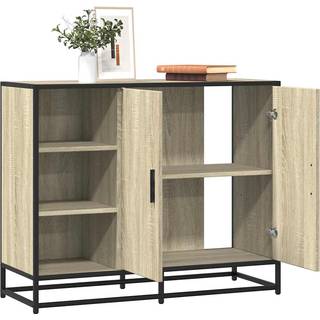 Skænk 92X35X76 Cm Konstrueret Træ - Sonoma-eg