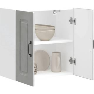 Køkkenvægskab Kalmar Konstrueret Konstrueret Træ Beton Grå