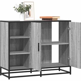 Skænk 92X35X76 Cm Konstrueret Træ - Grå sonoma-eg