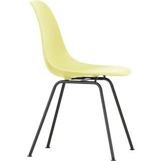 Vitra - Eames RE Plastic Chair DSX 92 Citron, Basic Dark Base - Spisebordsstole - Charles & Ray Eames - Gul - Metal/Plast