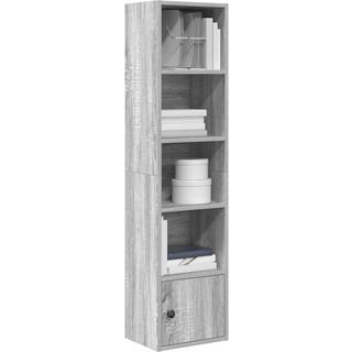 Bogreol 31X24X Konstrueret Træ Antikt Træ - Grå sonoma-eg / 127 cm