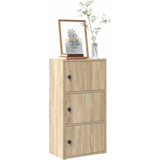 Bogreol 40X24X Konstrueret Træ Etræsfarve - Sonoma-eg / 77 cm