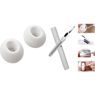 AirPods Pro Ørepropper og Rengøringsværktøj - 2 Stk i Hvid