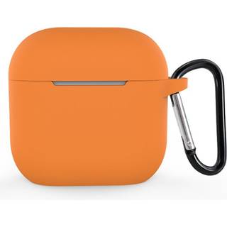 Apple AirPods (4. Gen.) Silikone Cover inkl. Karabinhage - Orange