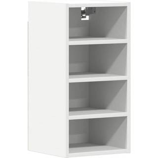 Hængeskab "Riga" Hvid 30X29,5X60 Cm Konstrueret Træ