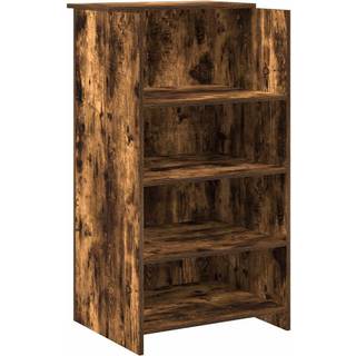 Receptionsskranke Konstrueret Træ - Røget eg / 55 x 50 x 103.5 cm