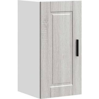 Køkkenvægskab Porto Konstrueret Træ Grå Sonoma