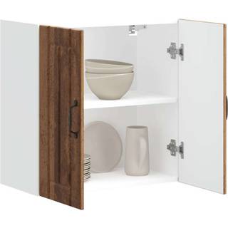 Køkkenvægskab Lucca Antikt Træ Konstrueret Træ